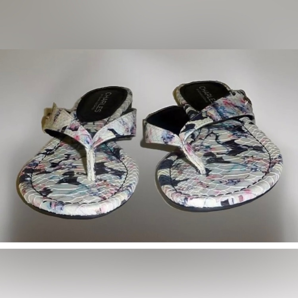 Charles By Charles David Multicolored Flip Flop T… - image 3